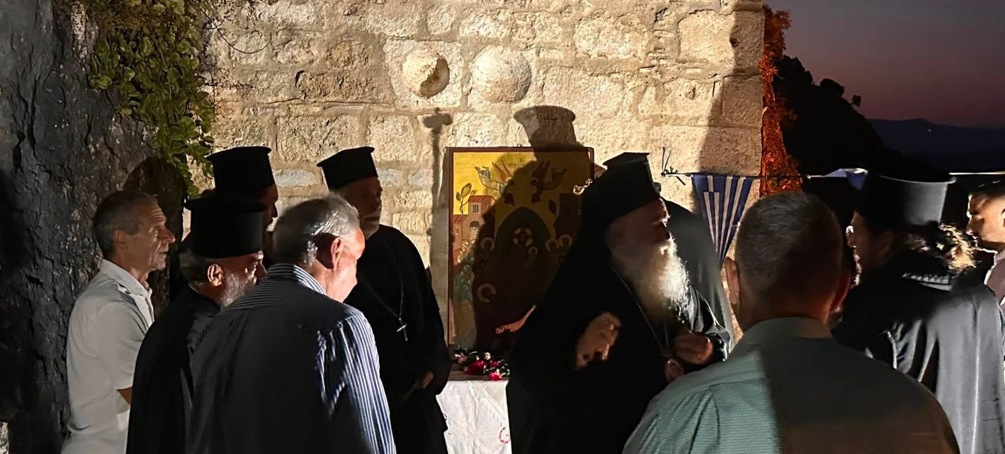Ιερά Αγρυπνία στην Παναγία του Βράχου Νεμέας παρουσία του Μητροπολίτη Κορίνθου